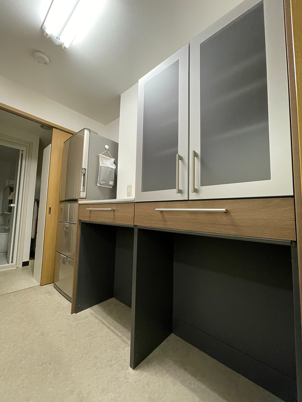 キッチンのゴミ箱問題 困る置き場所を解決するリフォーム 施工事例 地元のリフォーム店 越谷市 墨田区 さいたま市 ナカノヤ