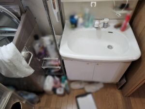 洗面台　施工前-2