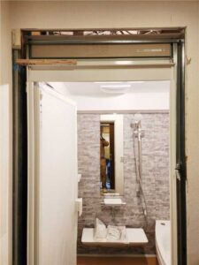 お風呂　施工中-2