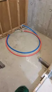 お風呂　施工中-2