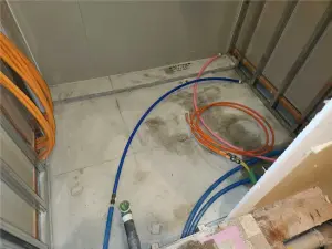 お風呂　施工中-1