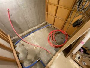 お風呂　施工中-1