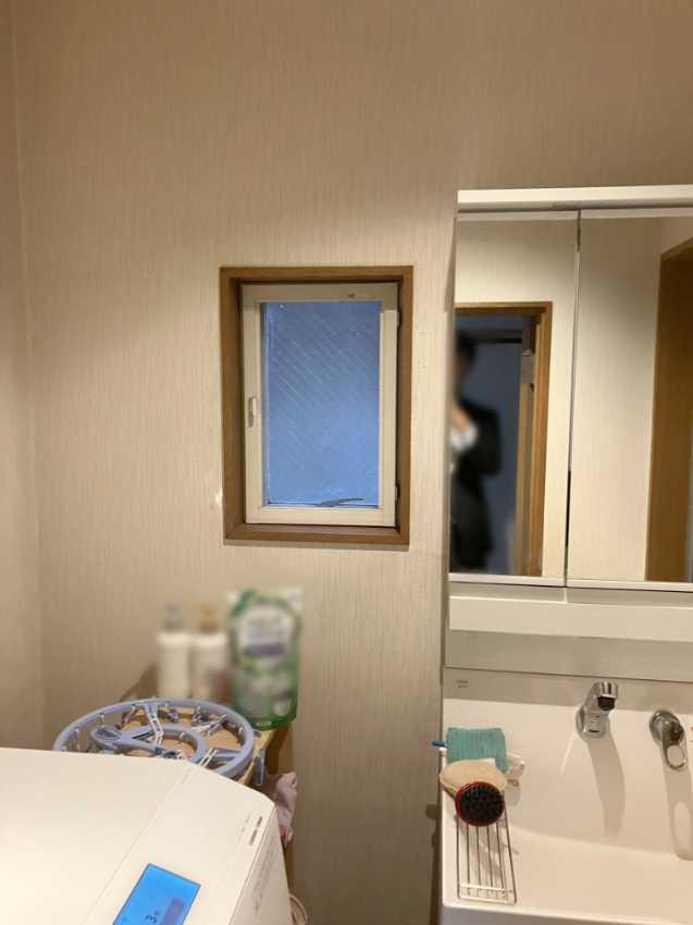 洗面内装　リフォーム前-1