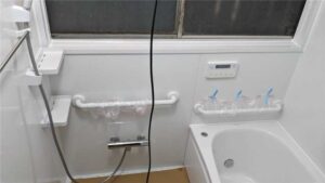 お風呂施工中
