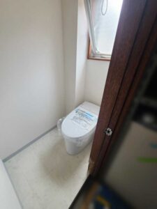 和式から洋式　施工後