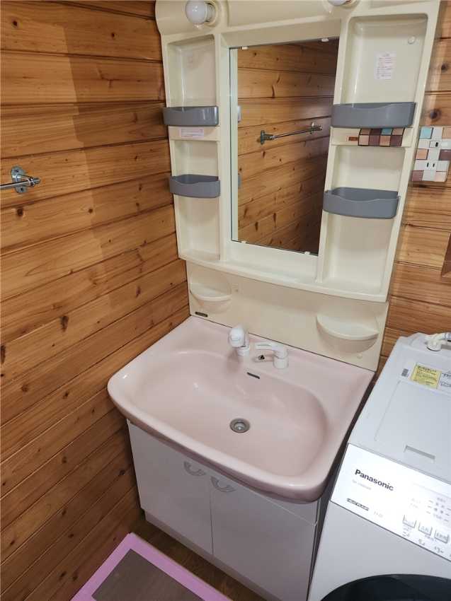 洗面施工前