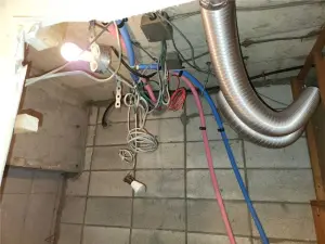 お風呂　施工中-2