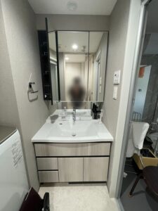 洗面台　施工前