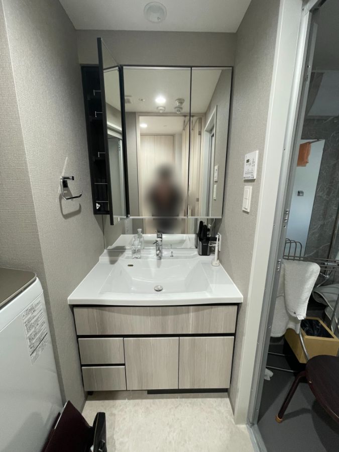 洗面台　施工前