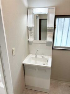 洗面台施工後　Vシリーズ