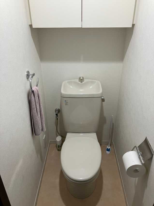 トイレリフォーム前