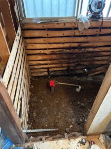 お風呂施工中