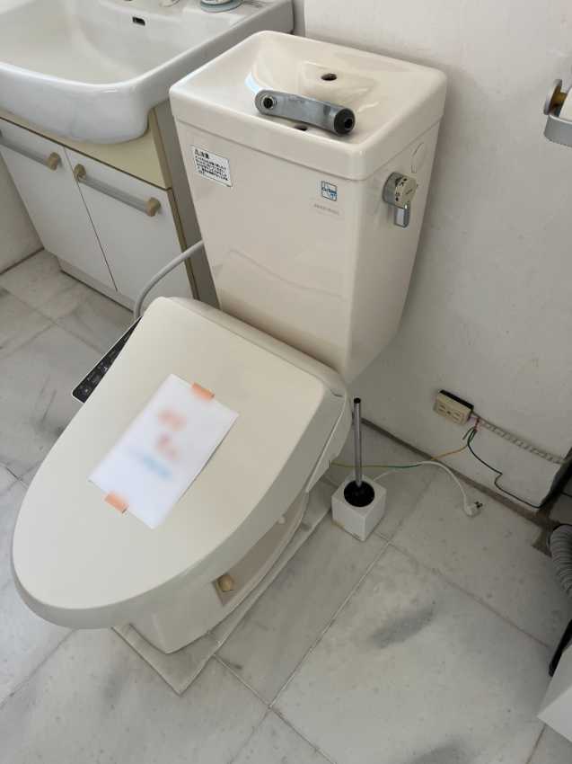 トイレ施工前