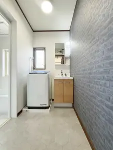 洗面リフォーム後　ピアラ