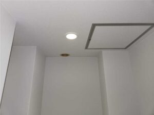 トイレ施工中