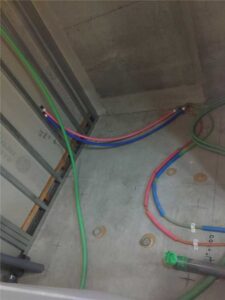 浴室　施工中-1