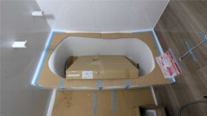 お風呂　施工中-3