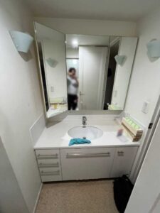 洗面台　施工前-1