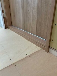 シエラ施工中