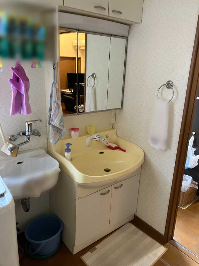 洗面　施工前