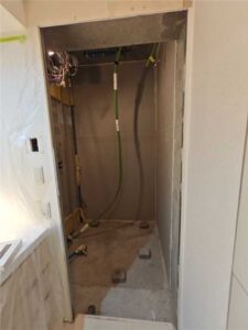 お風呂　施工中-2