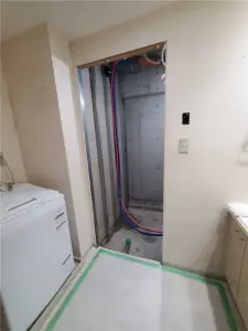 グランスパ　施工中