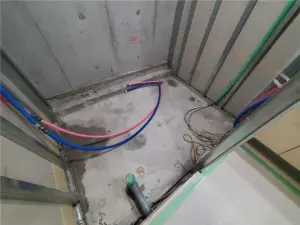 グランスパ　施工中