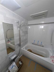 お風呂　施工中-3