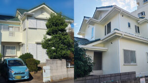 外壁塗装で生まれ変わる家│三郷市