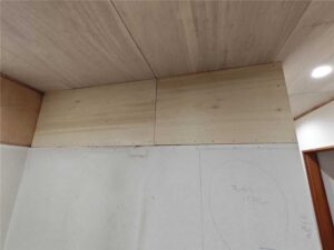 キッチン　施工中-2