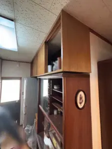 カップボード　リフォーム前-