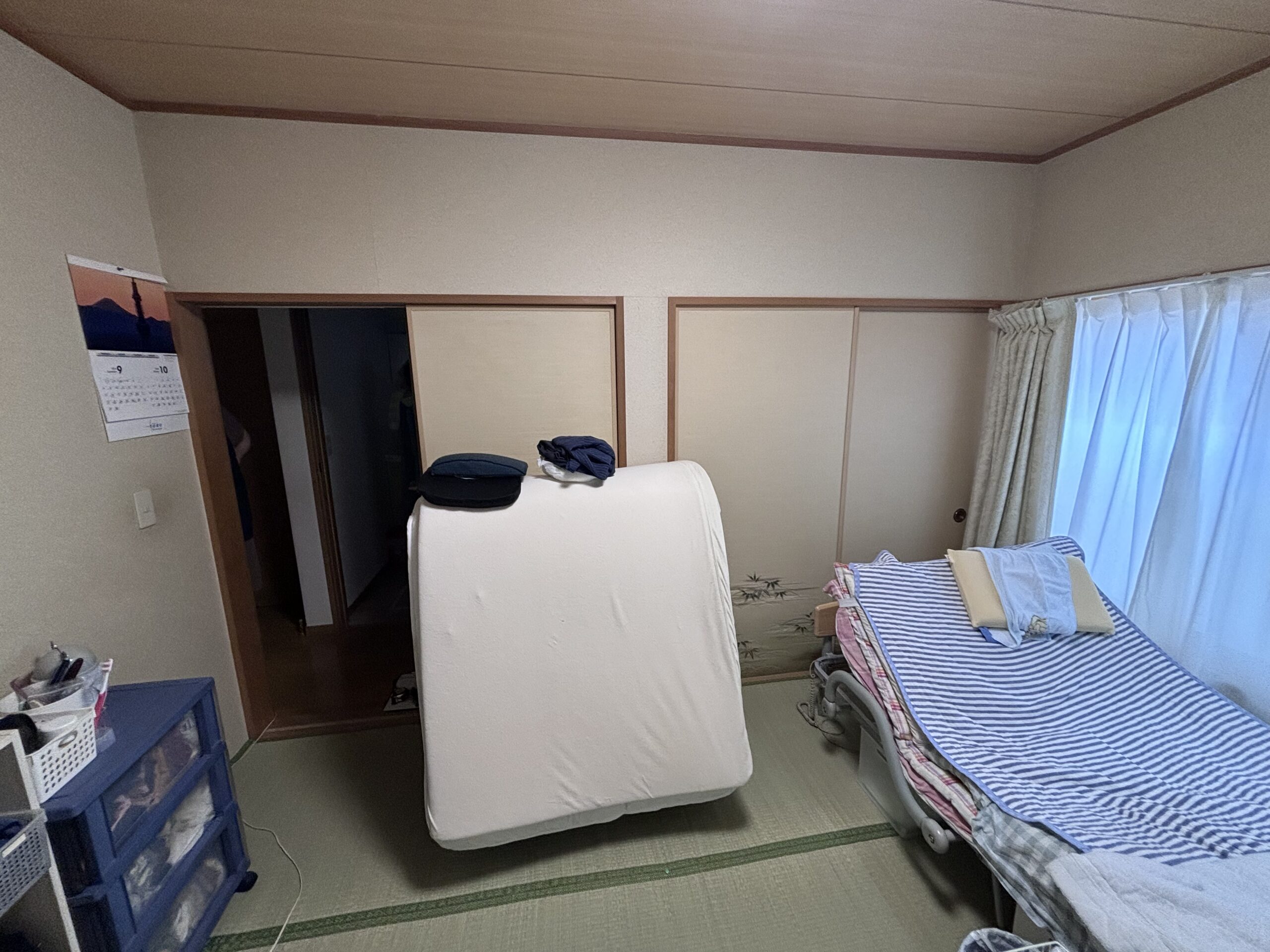 和室押し入れ　リフォーム前