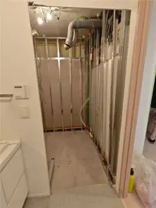お風呂　施工中-1