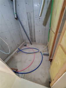 お風呂　施工中-1