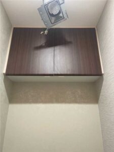 トイレ　施工中-2
