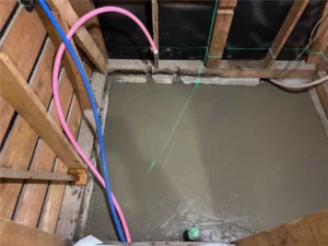 お風呂　施工中-2