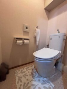 トイレリフォーム前