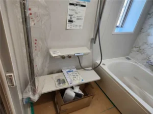 お風呂　施工中-3