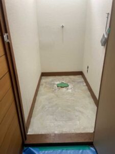 トイレ施工中-2