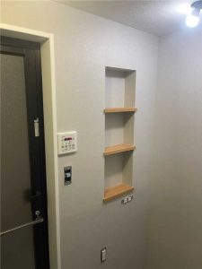 LIXIL カスタム バニティ リフォーム中_5