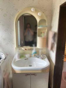 TOTO オクターブスリム リフォーム前_1