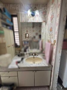 TOTO オクターブスリム リフォーム前_1