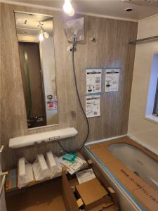 TOTO シンラ リフォーム中_4