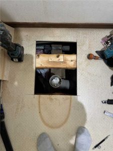 TOTO ネオレストNX リフォーム中_1