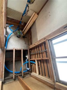 TOTO ピュアレストQR リフォーム中_1