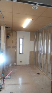 クリナップ ステディア リフォーム中_1