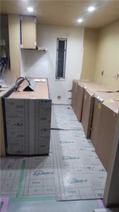 クリナップ ステディア リフォーム中_4