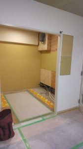 タカラスタンダード トレーシア リフォーム中_2