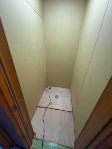 TOTO ピュアレストQR リフォーム中_2