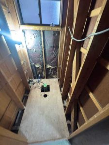 TOTO ピュアレストQR リフォーム中_5